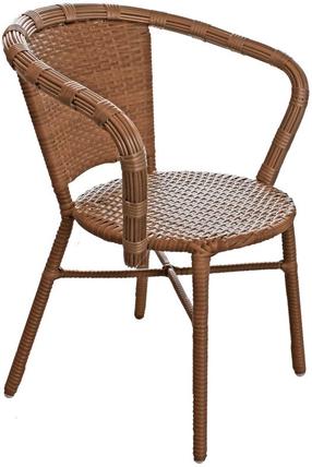 Lauko kėdė Diana Chair, ruda, 50 cm x 46 cm x 75 cm