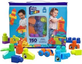 Конструктор Mattel Mega Bloks Bigger Building Bag HHM96, 150 шт.