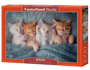 Пазл Castorland The Sweetest Kittens 105144, 47 см x 68 см, 1000 шт., многоцветный