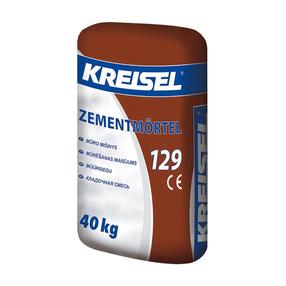 Сухая смесь для кладки Kreisel Zementmortel 129, ремонтный, 40 кг