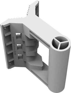 Stiprinājums MikroTik QME Quick Mount Extra, 150 x 102 mm, balta krās.