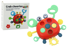 Развивающая игра, краб Cheerios, 4 см, многоцветный