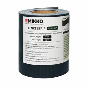 Žoga josla Mikko RAL7016, 19 cm, tumši pelēka krās.