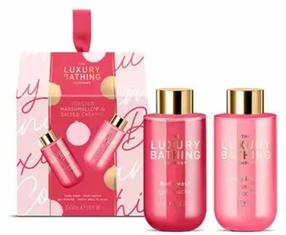 Ķermeņa kopšanas līdzekļu komplekts Grace Cole Toasted Marshmallow & Salted Caramel Mini Set, 2 gab.