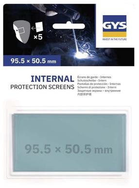 Комплект внутренних защитных стекол GYS 040854, 96 x 50 мм