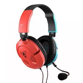 Laidinės žaidimų ausinės Turtle Beach Beach Recon 50, mėlyna sp./raudona sp.