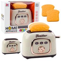 Žaisliniai virtuvės reikmenys, skrudintuvas Lean Toys Home, balta sp.