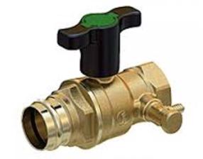 Ventilis Giacomini R851VY153, lodveida, 1/2"