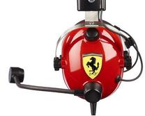 Laidinės ausinės Thrustmaster T.Racing Scuderia Ferrari, juoda sp./raudona sp.
