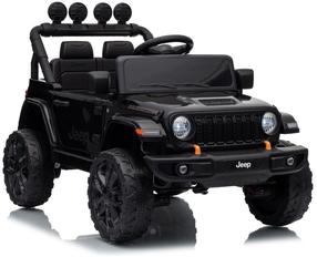 Vaikiškas elektromobilis Lean Cars Jeep Rubicon DK-JWR558 24V, juoda sp.