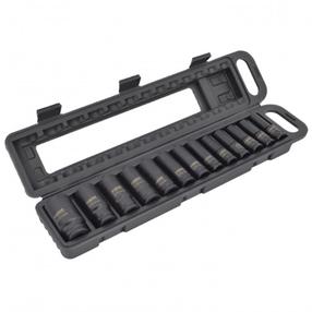 Набор ударных головок AWTools AW38690BL, 10 - 32 мм, 1/2"
