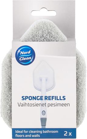 Puhastuskäsn Nord Clean 648950, valge v.