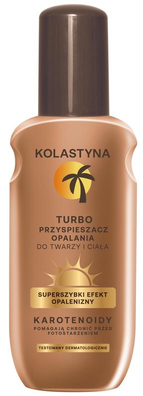 Средство для ухода за загаром для тела Kolastyna Turbo Tanning Accelerator, 150 мл
