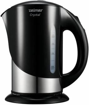 Elektrinis virdulys Zelmer ZCK 7630B, 1.7 l, juoda sp.