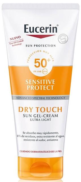 Krēms iedeguma kopšanai Eucerin Dry Touch SPF50+, 200 ml