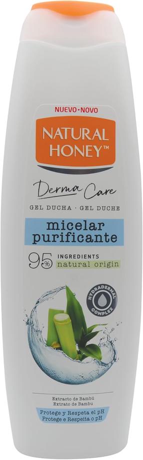 Kūno prausimosi želė Natural Honey Derma Care Micelar Purificante, 650 ml