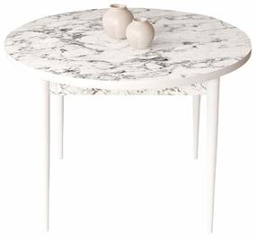 Обеденный стол Kalune Design Tor, мраморный цв., 90 см x 90 см x 75 см