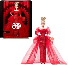 Lelle Mattel Barbie Signature JBJ17, 30 cm, sarkana krās.