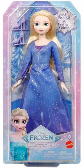 Nukk - muinasjututegelane Mattel Disney Frozen Elsa, 28 cm, sinine v.