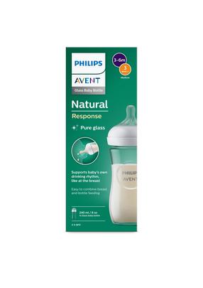 Бутылочка Philips Avent Natural Response, 240 мл, 3 мес.