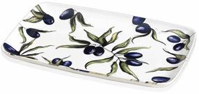 Serviravimo lėkštė Hermia OVS0016, 33 cm x 21 cm, įvairių spalvų, keramika