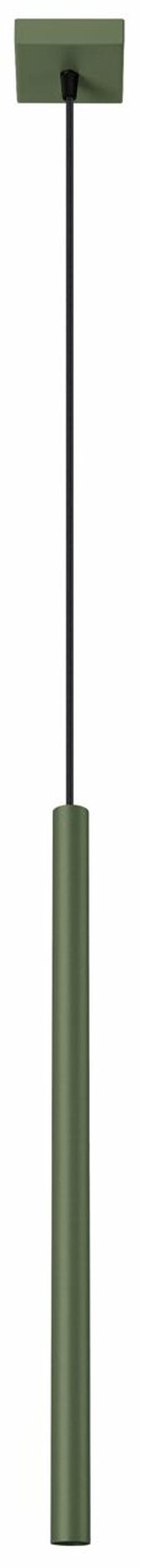 Šviestuvas lubų Sollux Pastelo 1, G9, 1 x 8 W, žalia sp. / žalia sp.