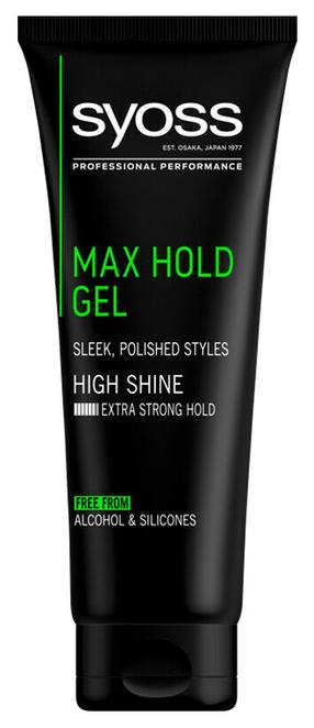 Гель для волос Syoss Max Hold High Shine, 250 мл