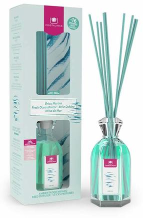 Домашний ароматизатор Cristalinas Mikado Sea Breeze, 180 мл Синий цв.