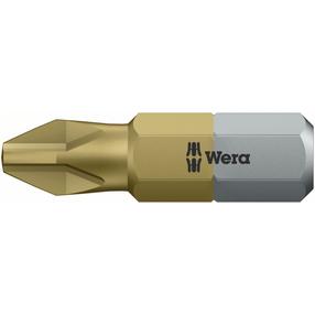 Бита для отвертки Wera 851/1, PZ2, 25 мм, 1/4"