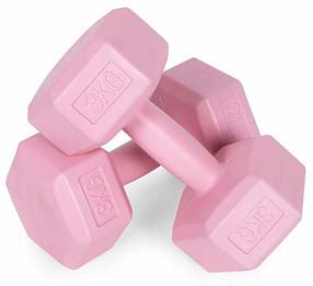 Svaru komplekts ModernHome Hex Dumbbell, 2 x 3 kg