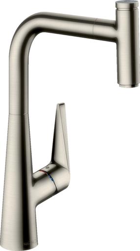 Virtuvinis maišytuvas Hansgrohe Talis M51 ComfortZone 300, nerūdijančiojo plieno sp.