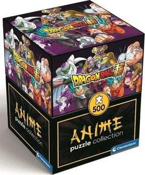 Пазл Clementoni Anime Dragon Ball 35134, 36 см x 49 см, 500 шт., многоцветный