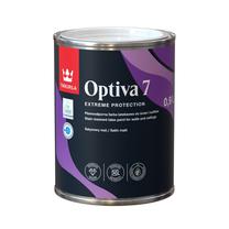Akriliniai dažai Tikkurila Optiva 7, balta sp., 0.9 l