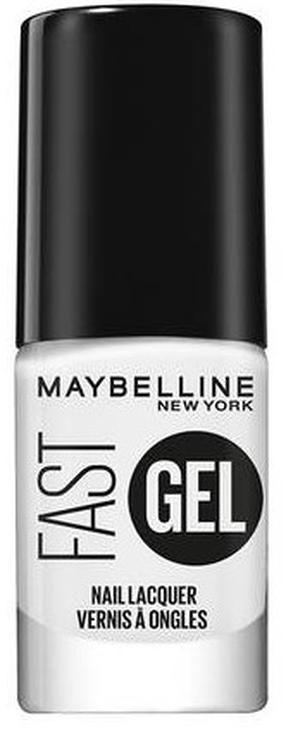 Viršutinis nagų lako sluoksnis Maybelline Fast Gel, top coat sp., 7 ml