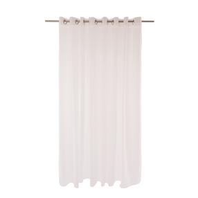 Dieninė užuolaida Domoletti Voile W191-70008, kreminė sp., 280 cm x 260 cm