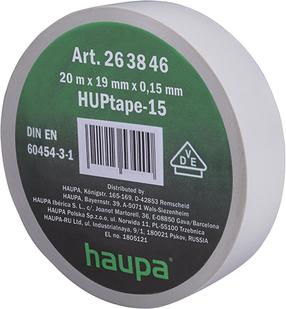 Elektrības izolācijas lente Haupa HUPtape-15, pelēka krās., 20 m