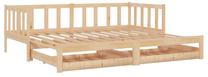 Lova dvigulė VLX Pull-Out 3083704, 90 x 200 cm, medžio sp., be čiužinio, su grotelėmis