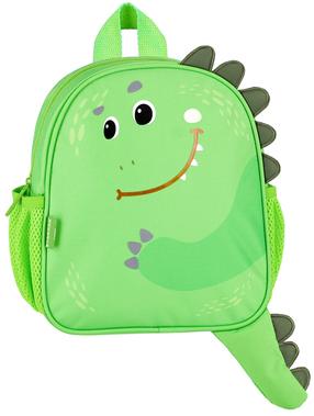 Bērnu mugursoma Starpak Dinosaur, zaļa krās., 26 cm x 23 cm x 9 cm