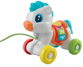 Traukiamas žaislas Clementoni Pull Along Baby Pony, įvairių spalvų