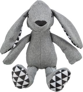Žaislas šuniui, pliušinis Trixie Bunny M0607489, 39 cm, pilka sp.