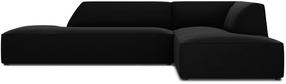 Nurgadiivan Micadoni Home Ruby Modular 4 Seats, must v., parem, 273 x 180 cm x 69 cm