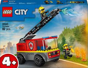 Конструктор LEGO® City Fire Engine with Ladder 60463, 82 шт.