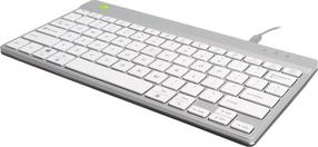 Проводная компьютерная клавиатура R-Go Tools Compact Break QWERTZ, DE, белый цв.