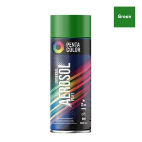 Krāsu aerosoli Pentacolor Universal, preču zīmes, zaļa krās., 0.4 l