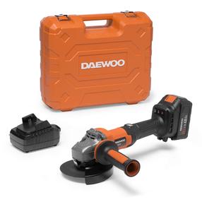 Akumulatora leņķa slīpmašīna Daewoo DAG 2521Li SET, 18 - 21 V