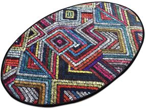 Ковер комнатные Conceptum Hypnose Maglie 882CHL2178, многоцветный, 90 см x 60 см