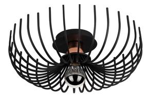 Lampa griesti Opviq Aspendos N-641 525NOR1296, E27, 1 x 40 W, melna krās. / melna krās.