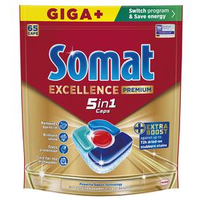 Indaplovių kapsulės Somat Premium, 65 vnt.