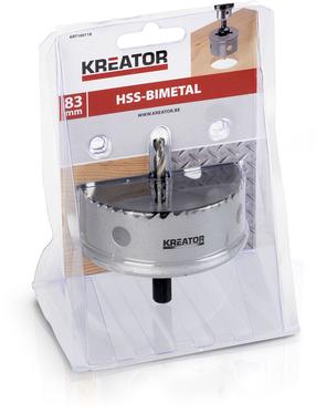 Корона для сверления Kreator KRT100118, 8.3 см