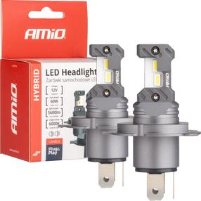 Auto spuldze AMiO Hybrid Canbus 04114, led, sudraba krās., 12 V